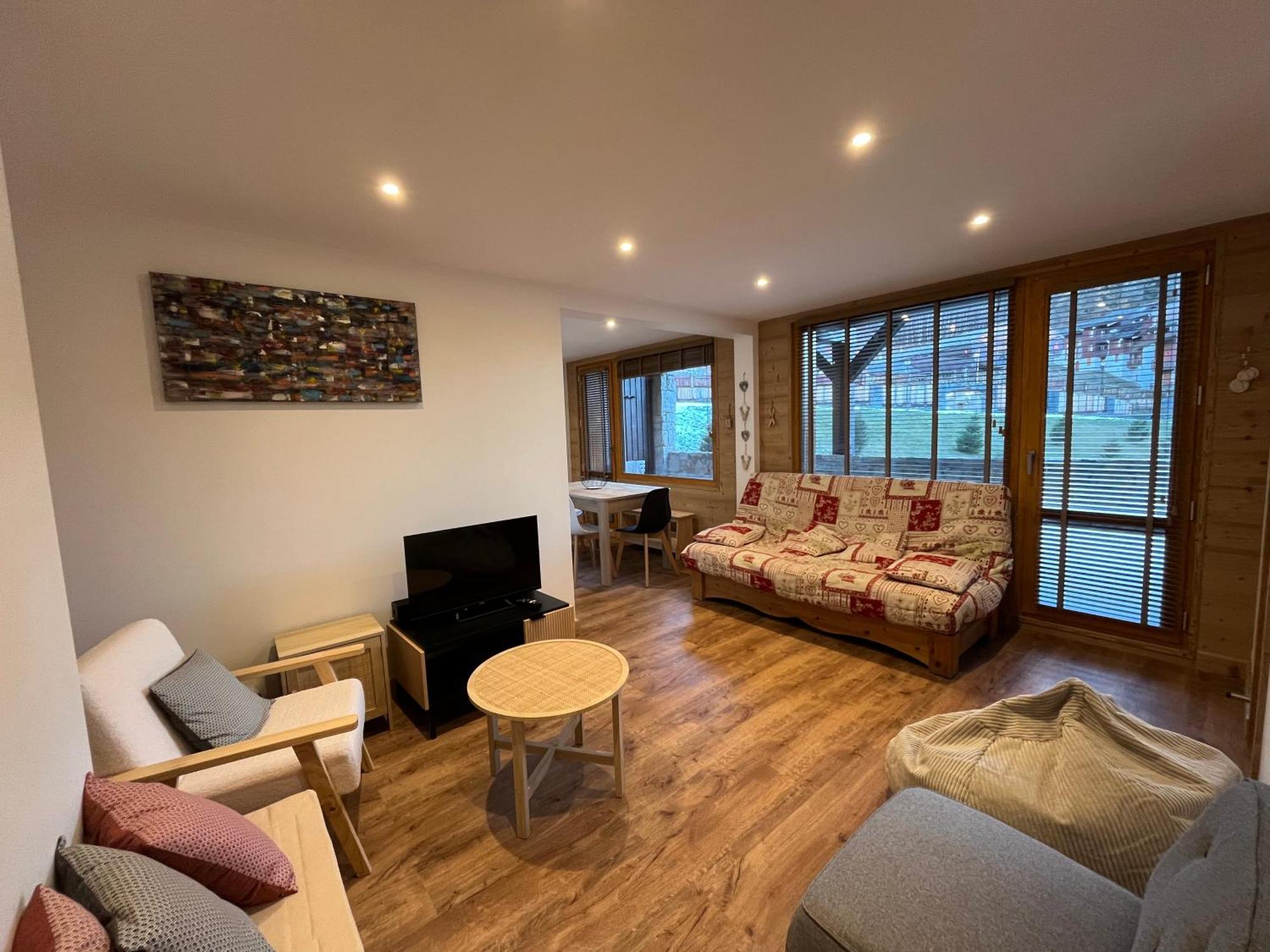 4P Au Pied Des Pistes, Refait A Neuf, La Plagne, Avec Wifiアパートメント エクステリア 写真
